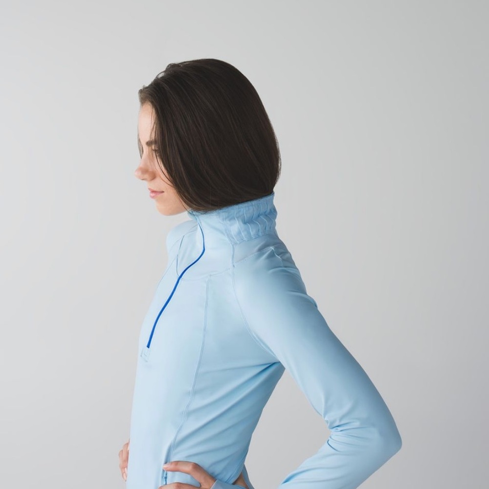 Lululemon Go the Distance Half Zip Pullover